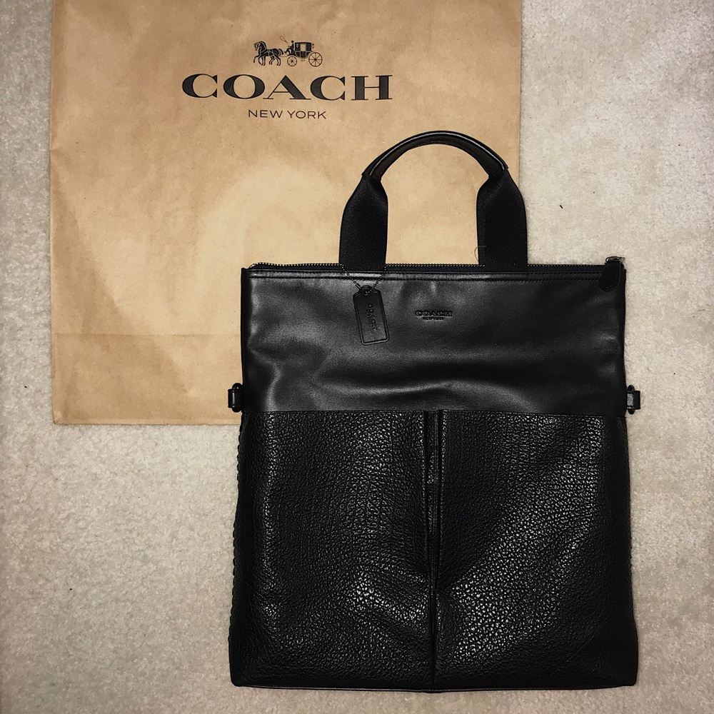Men’s Coach Shoulder Tote